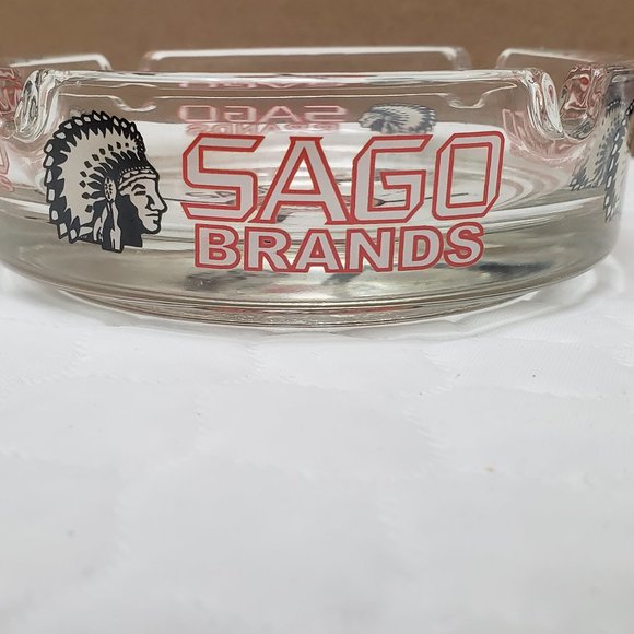 Sago Glass Ashtray - Picture 4 of 5